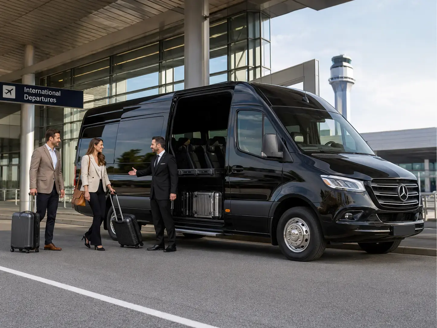 Mercedes-Benz Sprinter — نقل المطار Marrakech