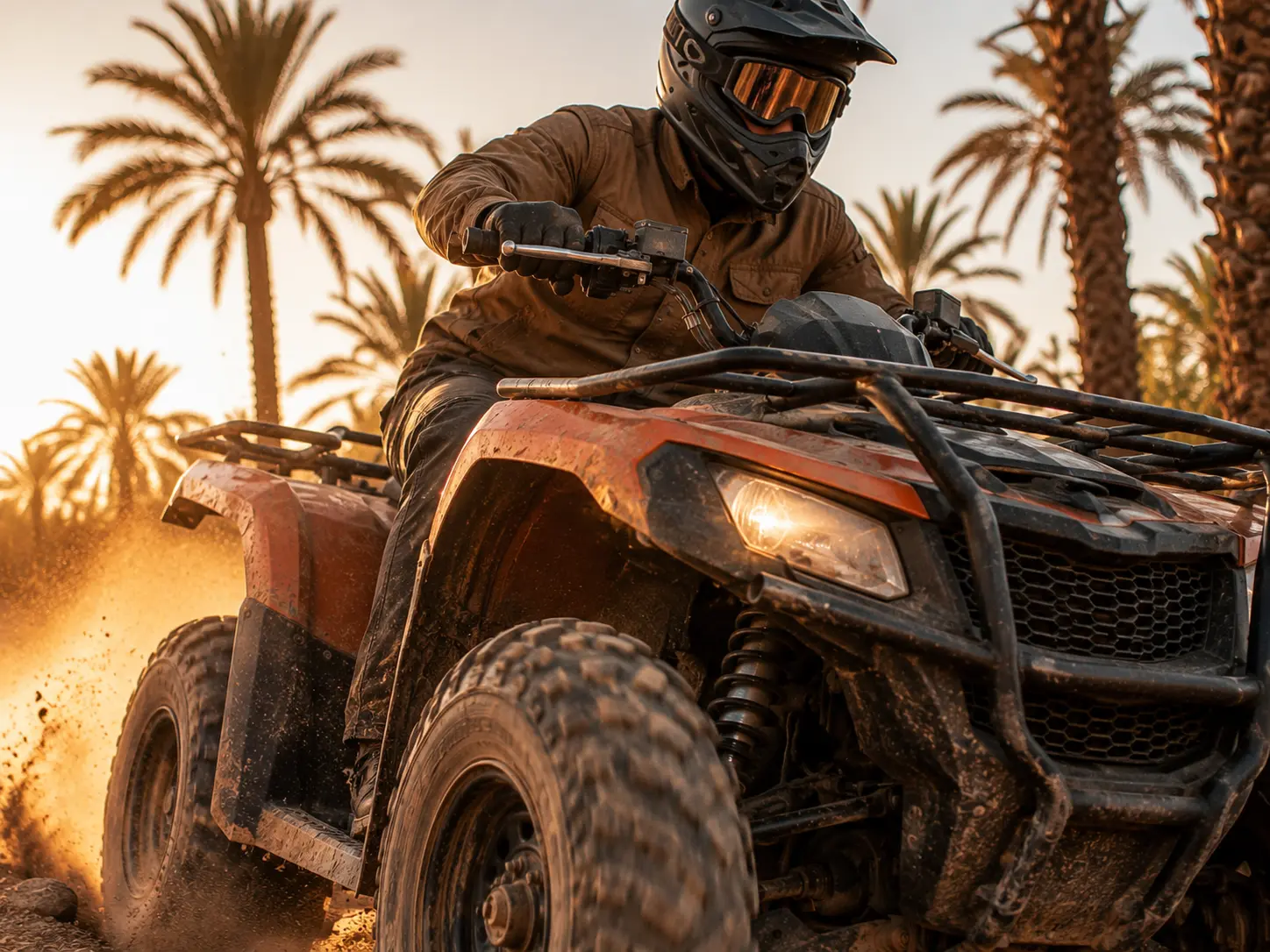 Quad-Tour im Palmenhain