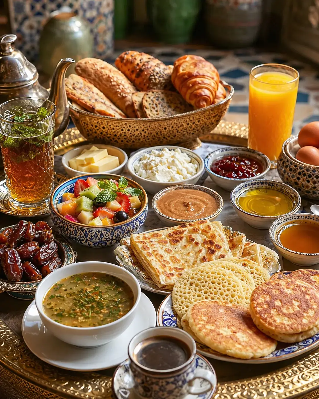 Königliches Frühstück