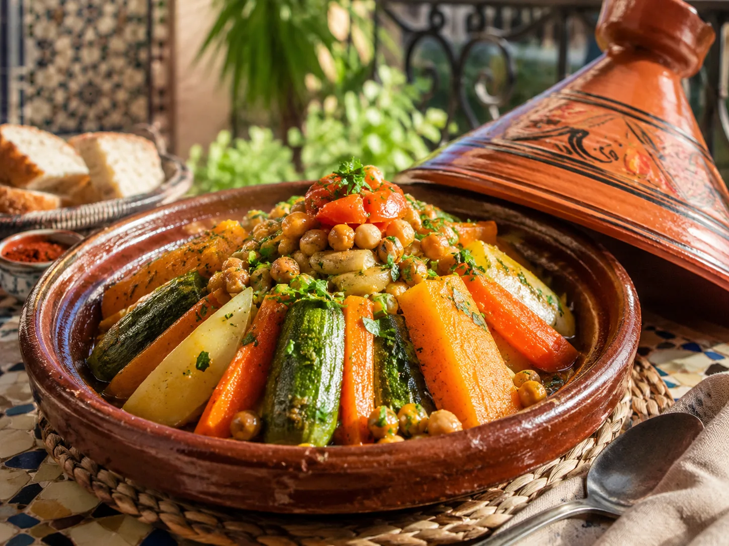 Gemüse-Tajine