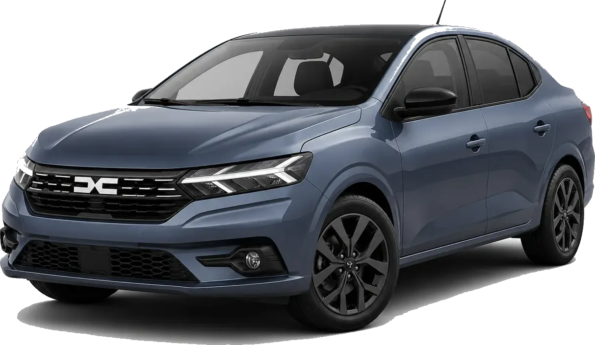 Dacia Logan, Dreiviertel-Frontansicht
